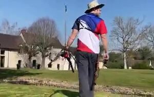 Jean-Charles Valladont au Golf & Archery Country Club de l'Isle Adam